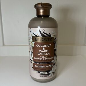 Beloved Coconut & Warm Vanilla Shower & Bath Gel Body Wash, 11.8 fl oz